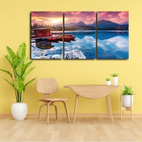 Multicolor_Abstract_Canvas_Wall_Art_|_For_Living_Room_Wall_Decor_|_For_Bedroom_Office_Decoration,_Wall_Decoration_Large_Painting_Artwork_Set_Of_3_Piece,_Each_Panel_Size_12_X_18,_S31806