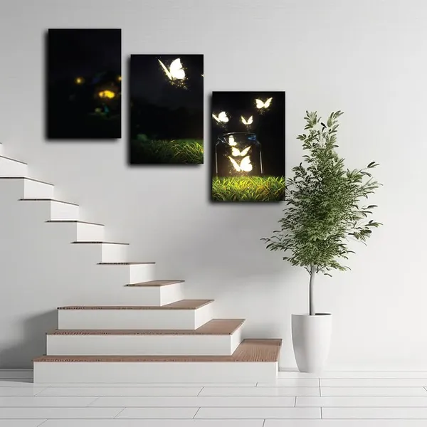 Multicolor_Abstract_Canvas_Wall_Art_|_For_Living_Room_Wall_Decor_|_For_Bedroom_Office_Decoration,_Wall_Decoration_Large_Painting_Artwork_Set_Of_3_Piece,_Each_Panel_Size_12_X_18,_S31811