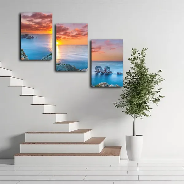 Multicolor_Abstract_Canvas_Wall_Art_|_For_Living_Room_Wall_Decor_|_For_Bedroom_Office_Decoration,_Wall_Decoration_Large_Painting_Artwork_Set_Of_3_Piece,_Each_Panel_Size_12_X_18,_S31833