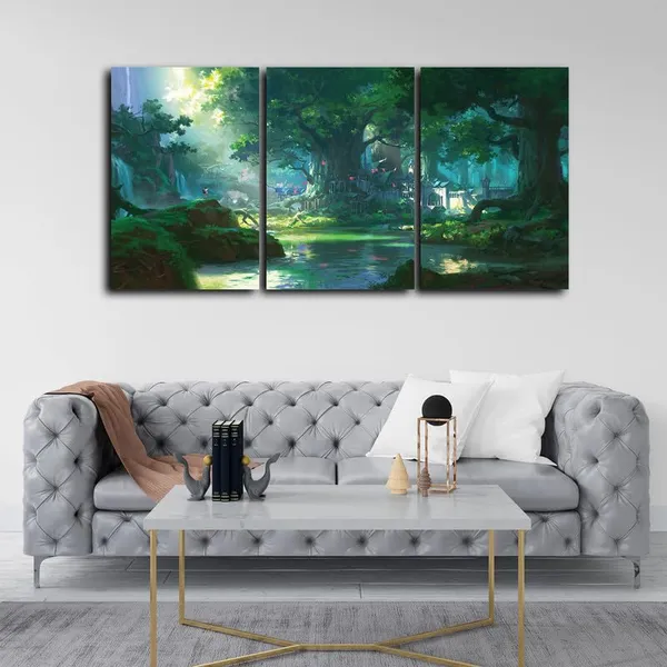 Multicolor_Abstract_Canvas_Wall_Art_|_For_Living_Room_Wall_Decor_|_For_Bedroom_Office_Decoration,_Wall_Decoration_Large_Painting_Artwork_Set_Of_3_Piece,_Each_Panel_Size_12_X_18,_S31852