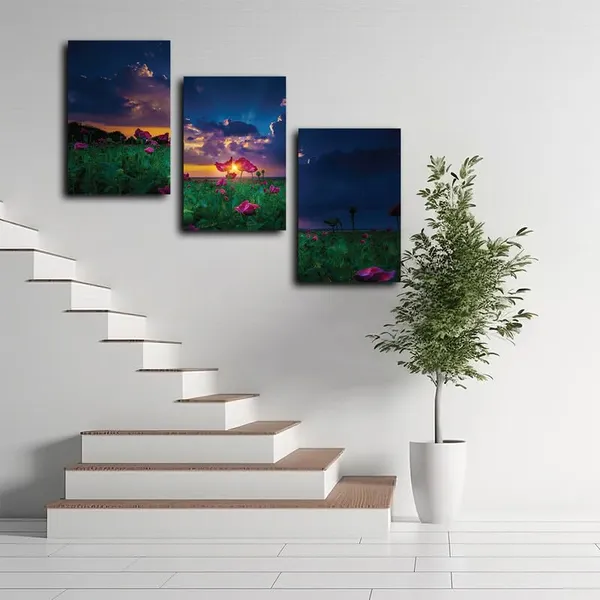 Multicolor_Abstract_Canvas_Wall_Art_|_For_Living_Room_Wall_Decor_|_For_Bedroom_Office_Decoration,_Wall_Decoration_Large_Painting_Artwork_Set_Of_3_Piece,_Each_Panel_Size_12_X_18,_S31854