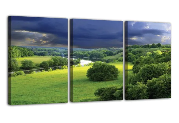 Multicolor_Abstract_Canvas_Wall_Art_|_For_Living_Room_Wall_Decor_|_For_Bedroom_Office_Decoration,_Wall_Decoration_Large_Painting_Artwork_Set_Of_3_Piece,_Each_Panel_Size_12_X_18,_S31875