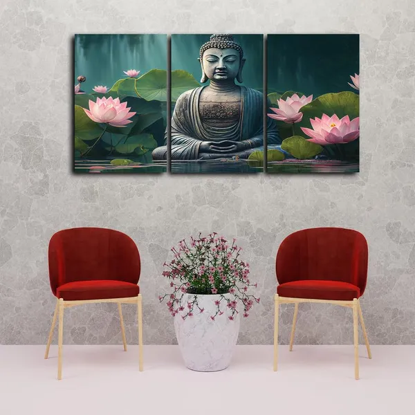 Multicolor_Abstract_Canvas_Wall_Art_|_For_Living_Room_Wall_Decor_|_For_Bedroom_Office_Decoration,_Wall_Decoration_Large_Painting_Artwork_Set_Of_3_Piece,_Each_Panel_Size_12_X_18,_S31883