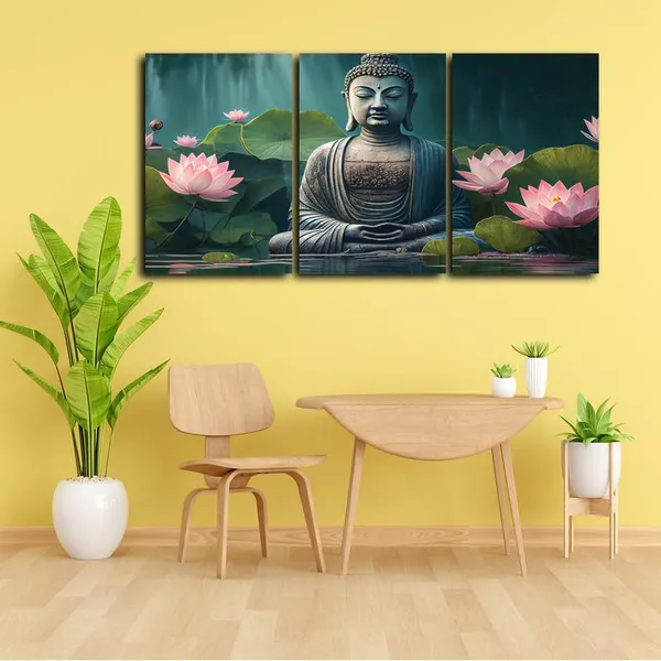 Multicolor_Abstract_Canvas_Wall_Art_|_For_Living_Room_Wall_Decor_|_For_Bedroom_Office_Decoration,_Wall_Decoration_Large_Painting_Artwork_Set_Of_3_Piece,_Each_Panel_Size_12_X_18,_S31883