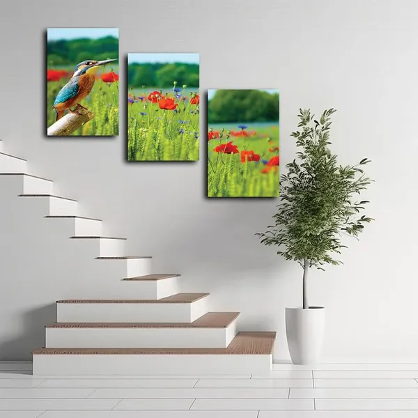 Multicolor_Abstract_Canvas_Wall_Art_|_For_Living_Room_Wall_Decor_|_For_Bedroom_Office_Decoration,_Wall_Decoration_Large_Painting_Artwork_Set_Of_3_Piece,_Each_Panel_Size_12_X_18,_S31917
