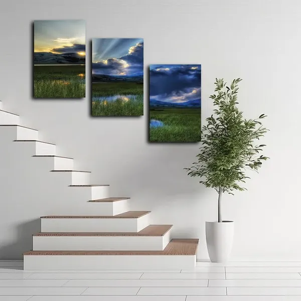 Multicolor_Abstract_Canvas_Wall_Art_|_For_Living_Room_Wall_Decor_|_For_Bedroom_Office_Decoration,_Wall_Decoration_Large_Painting_Artwork_Set_Of_3_Piece,_Each_Panel_Size_12_X_18,_S31935