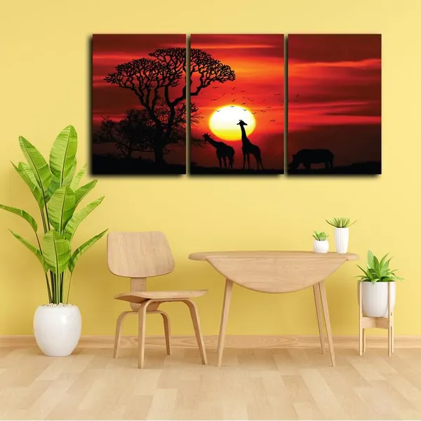 Multicolor_Abstract_Canvas_Wall_Art_|_For_Living_Room_Wall_Decor_|_For_Bedroom_Office_Decoration,_Wall_Decoration_Large_Painting_Artwork_Set_Of_3_Piece,_Each_Panel_Size_12_X_18,_S31961