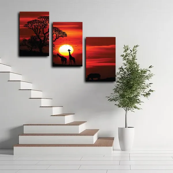 Multicolor_Abstract_Canvas_Wall_Art_|_For_Living_Room_Wall_Decor_|_For_Bedroom_Office_Decoration,_Wall_Decoration_Large_Painting_Artwork_Set_Of_3_Piece,_Each_Panel_Size_12_X_18,_S31961