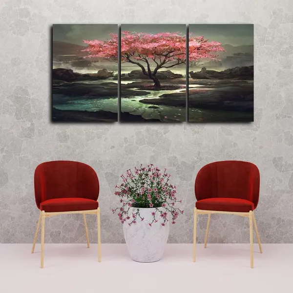 Multicolor_Abstract_Canvas_Wall_Art_|_For_Living_Room_Wall_Decor_|_For_Bedroom_Office_Decoration,_Wall_Decoration_Large_Painting_Artwork_Set_Of_3_Piece,_Each_Panel_Size_12_X_18,_S31963