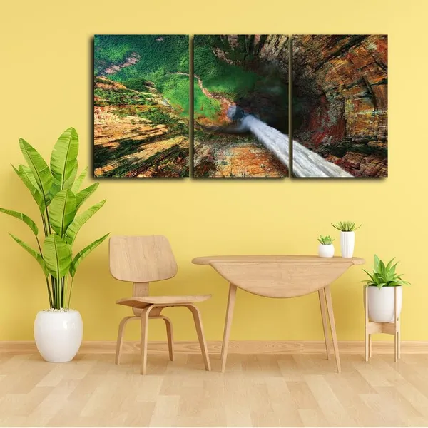 Multicolor_Abstract_Canvas_Wall_Art_|_For_Living_Room_Wall_Decor_|_For_Bedroom_Office_Decoration,_Wall_Decoration_Large_Painting_Artwork_Set_Of_3_Piece,_Each_Panel_Size_12_X_18,_S31991