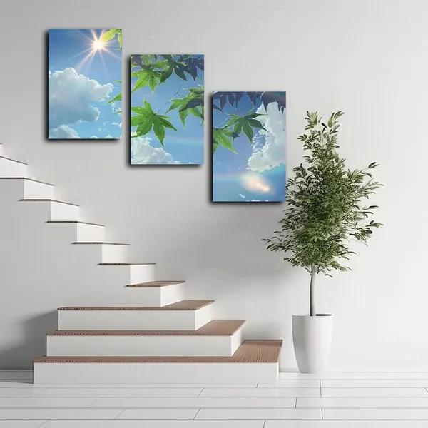 Multicolor_Abstract_Canvas_Wall_Art_|_For_Living_Room_Wall_Decor_|_For_Bedroom_Office_Decoration,_Wall_Decoration_Large_Painting_Artwork_Set_Of_3_Piece,_Each_Panel_Size_12_X_18,_S31993