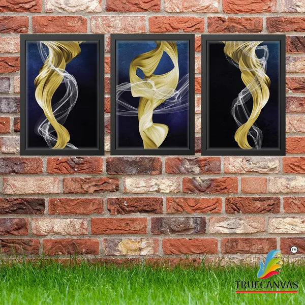 Black__Abstract_Canvas_Painting_Set_Of_3_Wall_Hanging_Frame_|_For_Home,_Living_Room_Gallery_&_Office,_Black,_Size_-_13.50_X_19.50_Inch,_Sf002