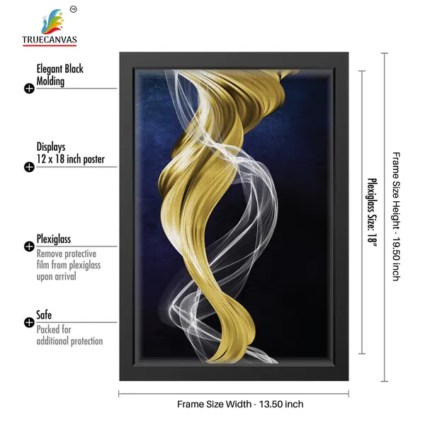 Black__Abstract_Canvas_Painting_Set_Of_3_Wall_Hanging_Frame_|_For_Home,_Living_Room_Gallery_&_Office,_Black,_Size_-_13.50_X_19.50_Inch,_Sf002