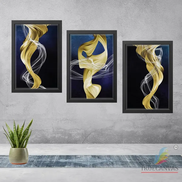 Black__Abstract_Canvas_Painting_Set_Of_3_Wall_Hanging_Frame_|_For_Home,_Living_Room_Gallery_&_Office,_Black,_Size_-_13.50_X_19.50_Inch,_Sf002