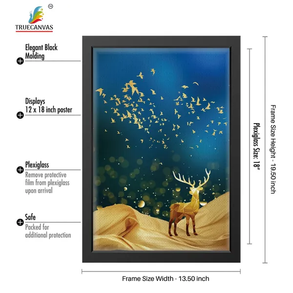 Black__Abstract_Canvas_Painting_Set_Of_3_Wall_Hanging_Frame_|_For_Home,_Living_Room_Gallery_&_Office,_Black,_Size_-_13.50_X_19.50_Inch,_Sf010