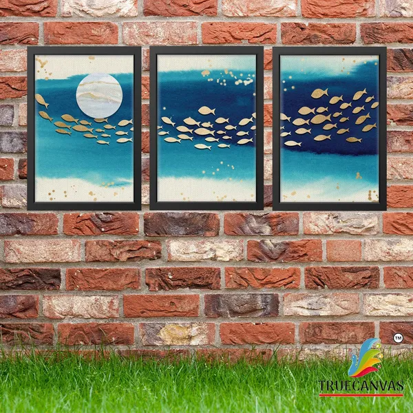 Black__Abstract_Canvas_Painting_Set_Of_3_Wall_Hanging_Frame_|_For_Home,_Living_Room_Gallery_&_Office,_Black,_Size_-_13.50_X_19.50_Inch,_Sf015