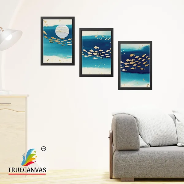 Black__Abstract_Canvas_Painting_Set_Of_3_Wall_Hanging_Frame_|_For_Home,_Living_Room_Gallery_&_Office,_Black,_Size_-_13.50_X_19.50_Inch,_Sf015