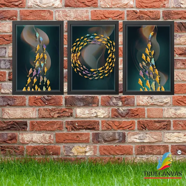 Black__Abstract_Canvas_Painting_Set_Of_3_Wall_Hanging_Frame_|_For_Home,_Living_Room_Gallery_&_Office,_Black,_Size_-_13.50_X_19.50_Inch,_Sf017