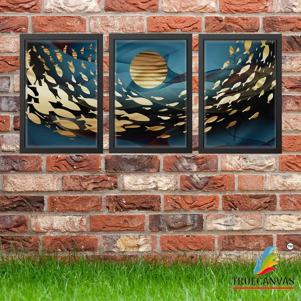 Black__Abstract_Canvas_Painting_Set_Of_3_Wall_Hanging_Frame_|_For_Home,_Living_Room_Gallery_&_Office,_Black,_Size_-_13.50_X_19.50_Inch,_Sf018