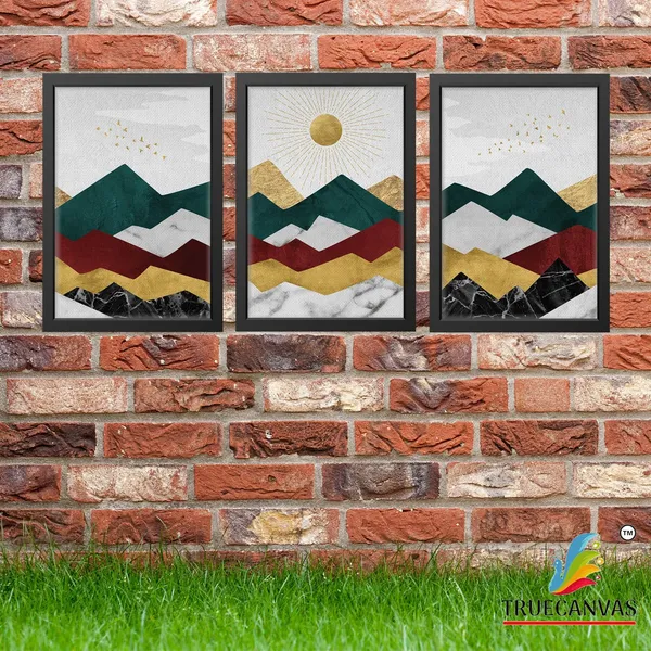 Black__Abstract_Canvas_Painting_Set_Of_3_Wall_Hanging_Frame_|_For_Home,_Living_Room_Gallery_&_Office,_Black,_Size_-_13.50_X_19.50_Inch,_Sf024
