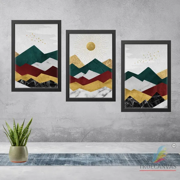 Black__Abstract_Canvas_Painting_Set_Of_3_Wall_Hanging_Frame_|_For_Home,_Living_Room_Gallery_&_Office,_Black,_Size_-_13.50_X_19.50_Inch,_Sf024