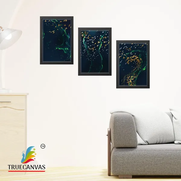 Black__Abstract_Canvas_Painting_Set_Of_3_Wall_Hanging_Frame_|_For_Home,_Living_Room_Gallery_&_Office,_Black,_Size_-_13.50_X_19.50_Inch,_Sf030