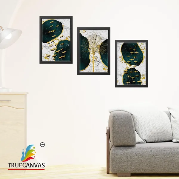 Black__Abstract_Canvas_Painting_Set_Of_3_Wall_Hanging_Frame_|_For_Home,_Living_Room_Gallery_&_Office,_Black,_Size_-_13.50_X_19.50_Inch,_Sf033