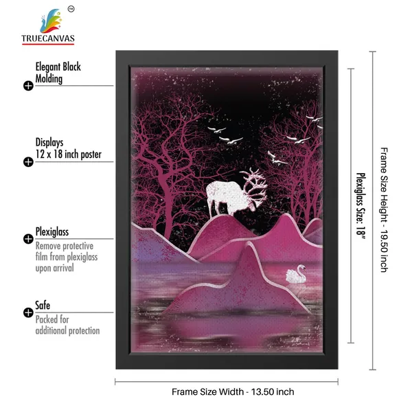 Black__Abstract_Canvas_Painting_Set_Of_3_Wall_Hanging_Frame_|_For_Home,_Living_Room_Gallery_&_Office,_Black,_Size_-_13.50_X_19.50_Inch,_Sf034