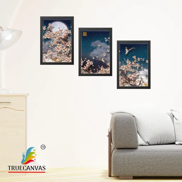 Black__Abstract_Canvas_Painting_Set_Of_3_Wall_Hanging_Frame_|_For_Home,_Living_Room_Gallery_&_Office,_Black,_Size_-_13.50_X_19.50_Inch,_Sf037