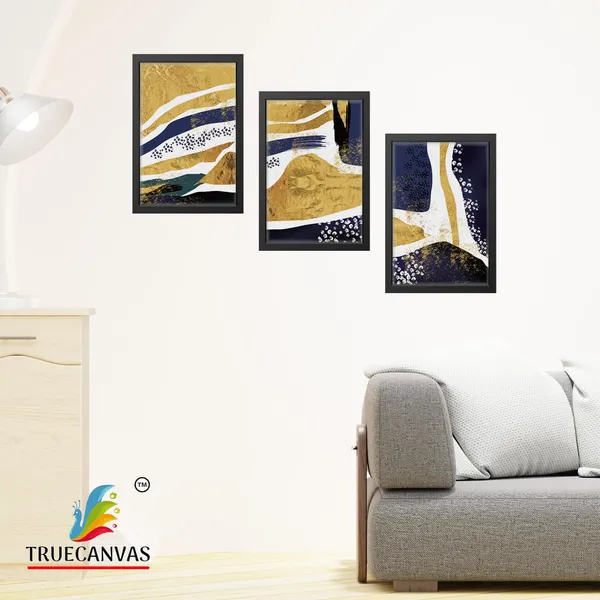 Black__Abstract_Canvas_Painting_Set_Of_3_Wall_Hanging_Frame_|_For_Home,_Living_Room_Gallery_&_Office,_Black,_Size_-_13.50_X_19.50_Inch,_Sf044