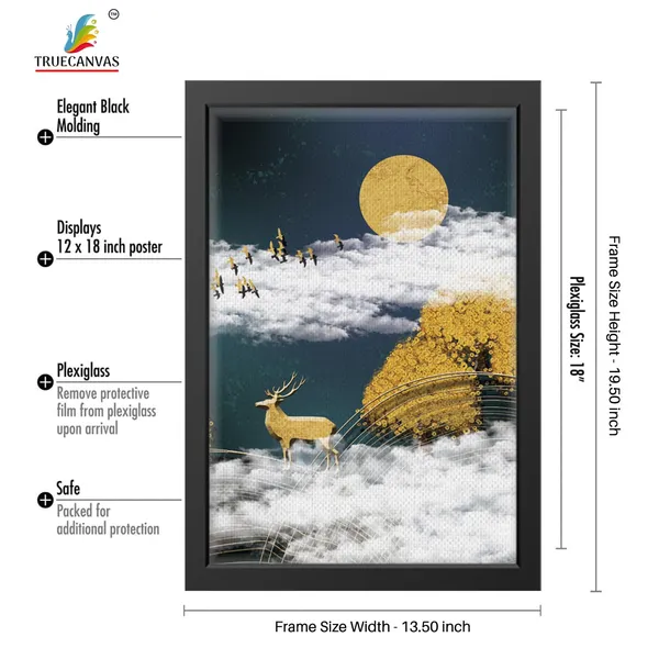 Black__Abstract_Canvas_Painting_Set_Of_3_Wall_Hanging_Frame_|_For_Home,_Living_Room_Gallery_&_Office,_Black,_Size_-_13.50_X_19.50_Inch,_Sf045