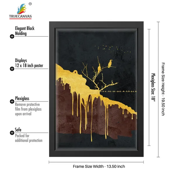 Multicolor_Abstract_Canvas_Painting_Set_Of_3_Wall_Hanging_Frame_|_For_Home,_Living_Room_Gallery_&_Office,_Black,_Size_-_13.50_X_19.50_Inch,_Sf051