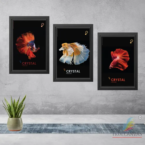 Black__Abstract_Canvas_Painting_Set_Of_3_Wall_Hanging_Frame_|_For_Home,_Living_Room_Gallery_&_Office,_Black,_Size_-_13.50_X_19.50_Inch,_Sf053