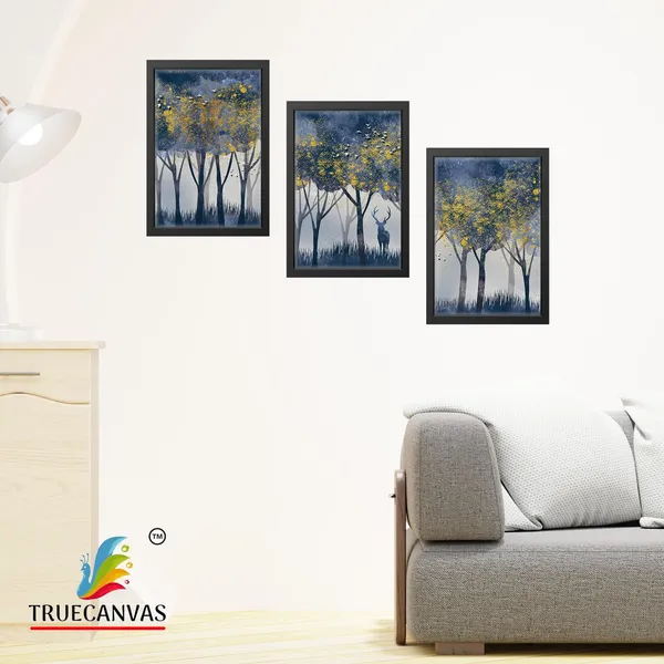 Multicolor_Abstract_Canvas_Painting_Set_Of_3_Wall_Hanging_Frame_|_For_Home,_Living_Room_Gallery_&_Office,_Black,_Size_-_13.50_X_19.50_Inch,_Sf054