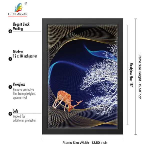 Black__Abstract_Canvas_Painting_Set_Of_3_Wall_Hanging_Frame_|_For_Home,_Living_Room_Gallery_&_Office,_Black,_Size_-_13.50_X_19.50_Inch,_Sf059