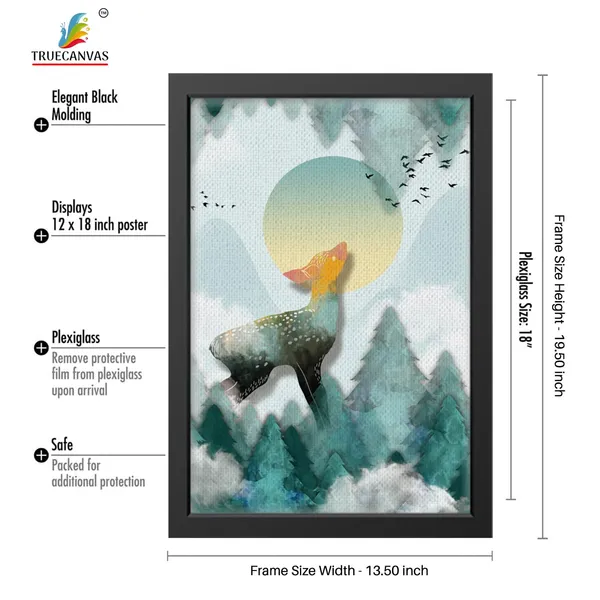 Black__Abstract_Canvas_Painting_Set_Of_3_Wall_Hanging_Frame_|_For_Home,_Living_Room_Gallery_&_Office,_Black,_Size_-_13.50_X_19.50_Inch,_Sf060