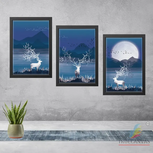 Black__Abstract_Canvas_Painting_Set_Of_3_Wall_Hanging_Frame_|_For_Home,_Living_Room_Gallery_&_Office,_Black,_Size_-_13.50_X_19.50_Inch,_Sf061