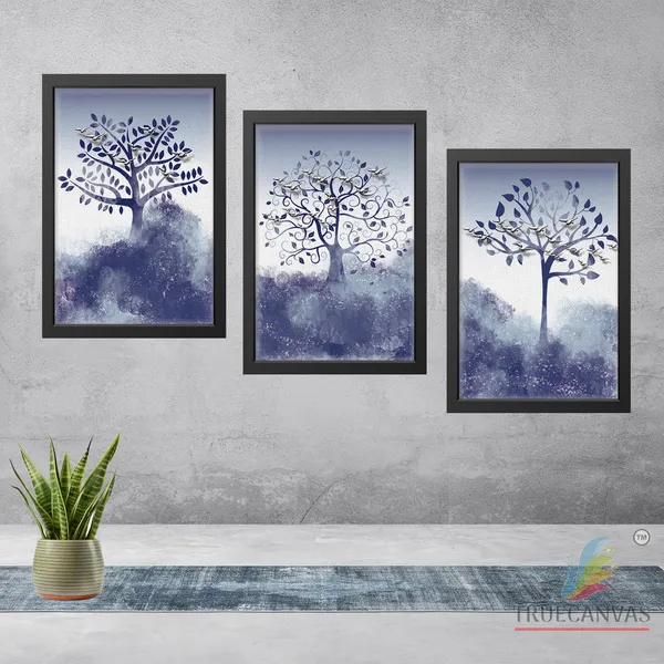 Black__Abstract_Canvas_Painting_Set_Of_3_Wall_Hanging_Frame_|_For_Home,_Living_Room_Gallery_&_Office,_Black,_Size_-_13.50_X_19.50_Inch,_Sf063