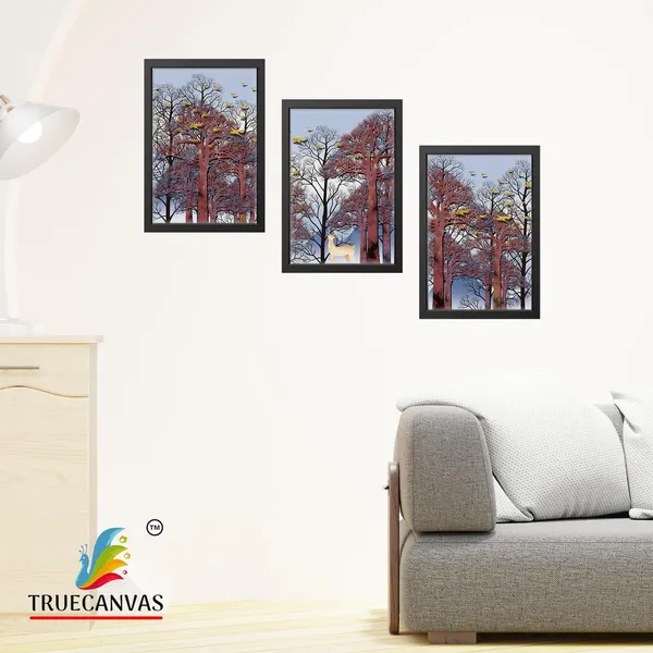 Black__Abstract_Canvas_Painting_Set_Of_3_Wall_Hanging_Frame_|_For_Home,_Living_Room_Gallery_&_Office,_Black,_Size_-_13.50_X_19.50_Inch,_Sf067