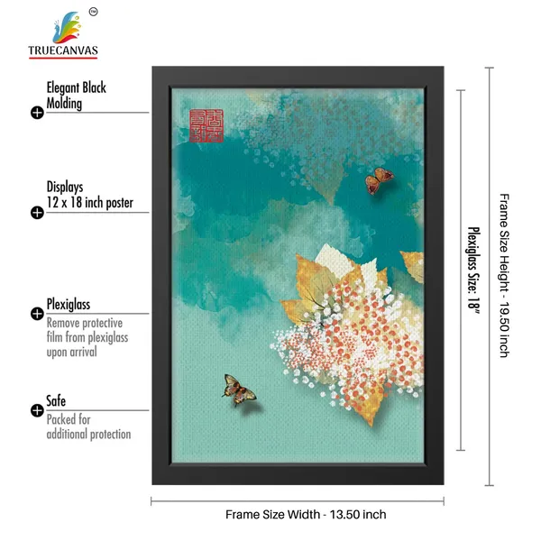 Black__Abstract_Canvas_Painting_Set_Of_3_Wall_Hanging_Frame_|_For_Home,_Living_Room_Gallery_&_Office,_Black,_Size_-_13.50_X_19.50_Inch,_Sf069