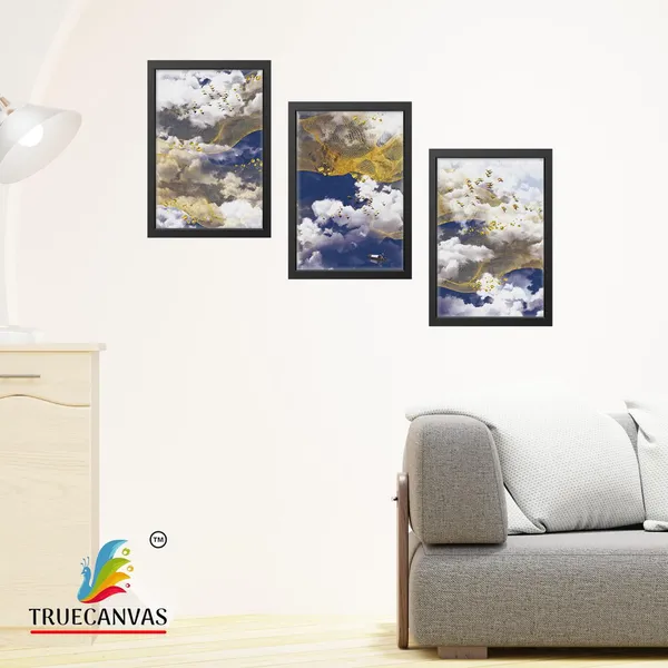Black__Abstract_Canvas_Painting_Set_Of_3_Wall_Hanging_Frame_|_For_Home,_Living_Room_Gallery_&_Office,_Black,_Size_-_13.50_X_19.50_Inch,_Sf071
