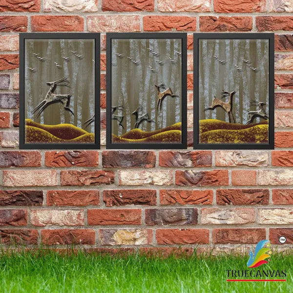Black__Abstract_Canvas_Painting_Set_Of_3_Wall_Hanging_Frame_|_For_Home,_Living_Room_Gallery_&_Office,_Black,_Size_-_13.50_X_19.50_Inch,_Sf072