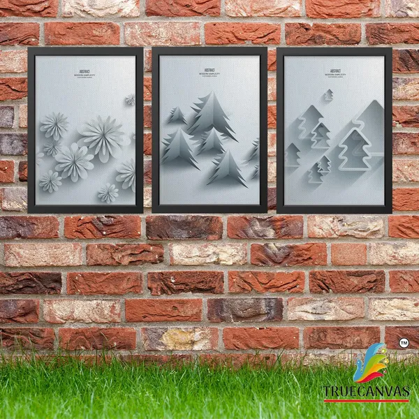 Black__Abstract_Canvas_Painting_Set_Of_3_Wall_Hanging_Frame_|_For_Home,_Living_Room_Gallery_&_Office,_Black,_Size_-_13.50_X_19.50_Inch,_Sf078