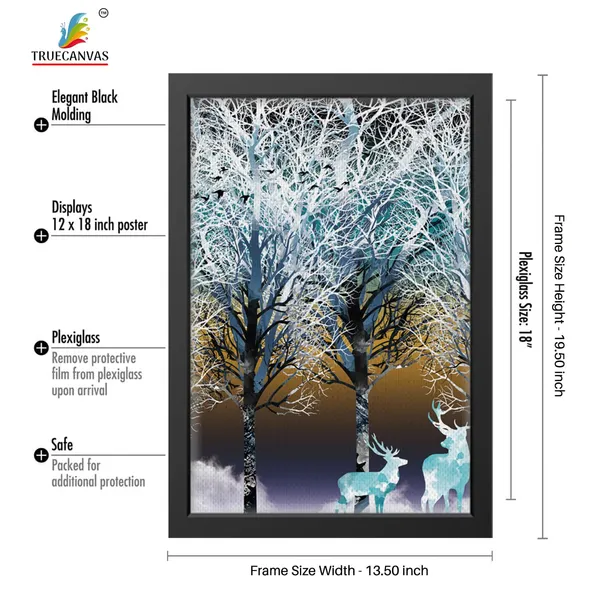 Black__Abstract_Canvas_Painting_Set_Of_3_Wall_Hanging_Frame_|_For_Home,_Living_Room_Gallery_&_Office,_Black,_Size_-_13.50_X_19.50_Inch,_Sf083