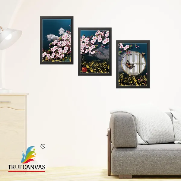 Black__Abstract_Canvas_Painting_Set_Of_3_Wall_Hanging_Frame_|_For_Home,_Living_Room_Gallery_&_Office,_Black,_Size_-_13.50_X_19.50_Inch,_Sf090