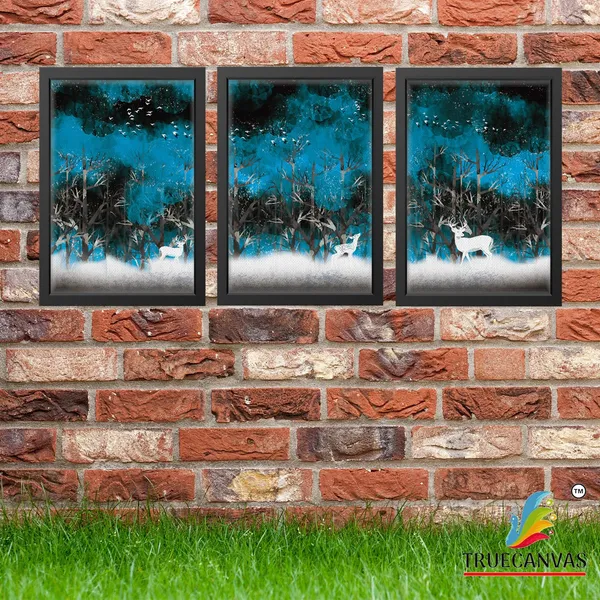 Black__Abstract_Canvas_Painting_Set_Of_3_Wall_Hanging_Frame_|_For_Home,_Living_Room_Gallery_&_Office,_Black,_Size_-_13.50_X_19.50_Inch,_Sf091