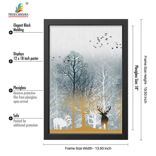 Black__Abstract_Canvas_Painting_Set_Of_3_Wall_Hanging_Frame_|_For_Home,_Living_Room_Gallery_&_Office,_Black,_Size_-_13.50_X_19.50_Inch,_Sf092