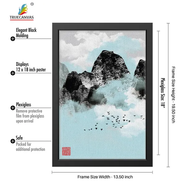 Black__Abstract_Canvas_Painting_Set_Of_3_Wall_Hanging_Frame_|_For_Home,_Living_Room_Gallery_&_Office,_Black,_Size_-_13.50_X_19.50_Inch,_Sf096
