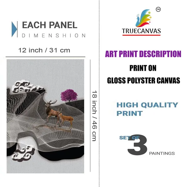 Multicolor_Abstract_Canvas_Painting_Set_Of_3_Wall_Hanging_Frame_|_For_Home,_Living_Room_Gallery_&_Office,_Black,_Size_-_13.50_X_19.50_Inch,_Sf099