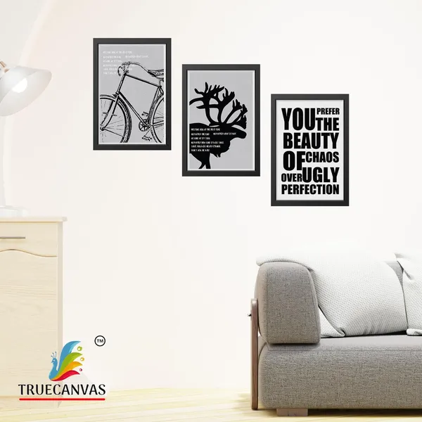 Black__Abstract_Canvas_Painting_Set_Of_3_Wall_Hanging_Frame_|_For_Home,_Living_Room_Gallery_&_Office,_Black,_Size_-_13.50_X_19.50_Inch,_Sf100
